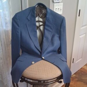 Elegant Blue Men's Blazer